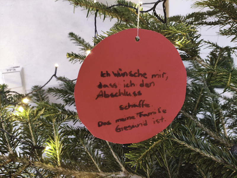 Vorfreude auf Weihnachten und die Ferien