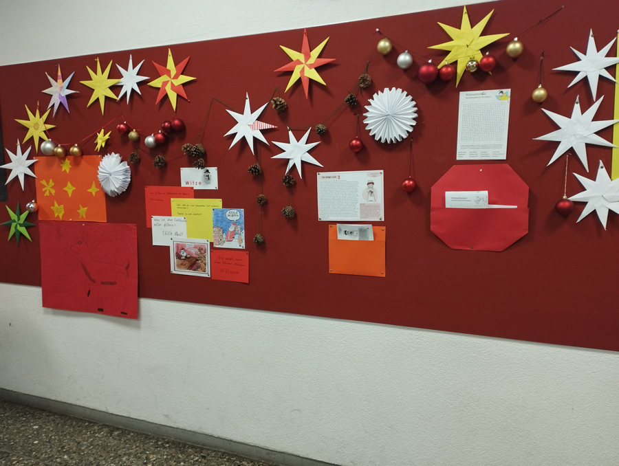 Adventskalender im Schulhaus